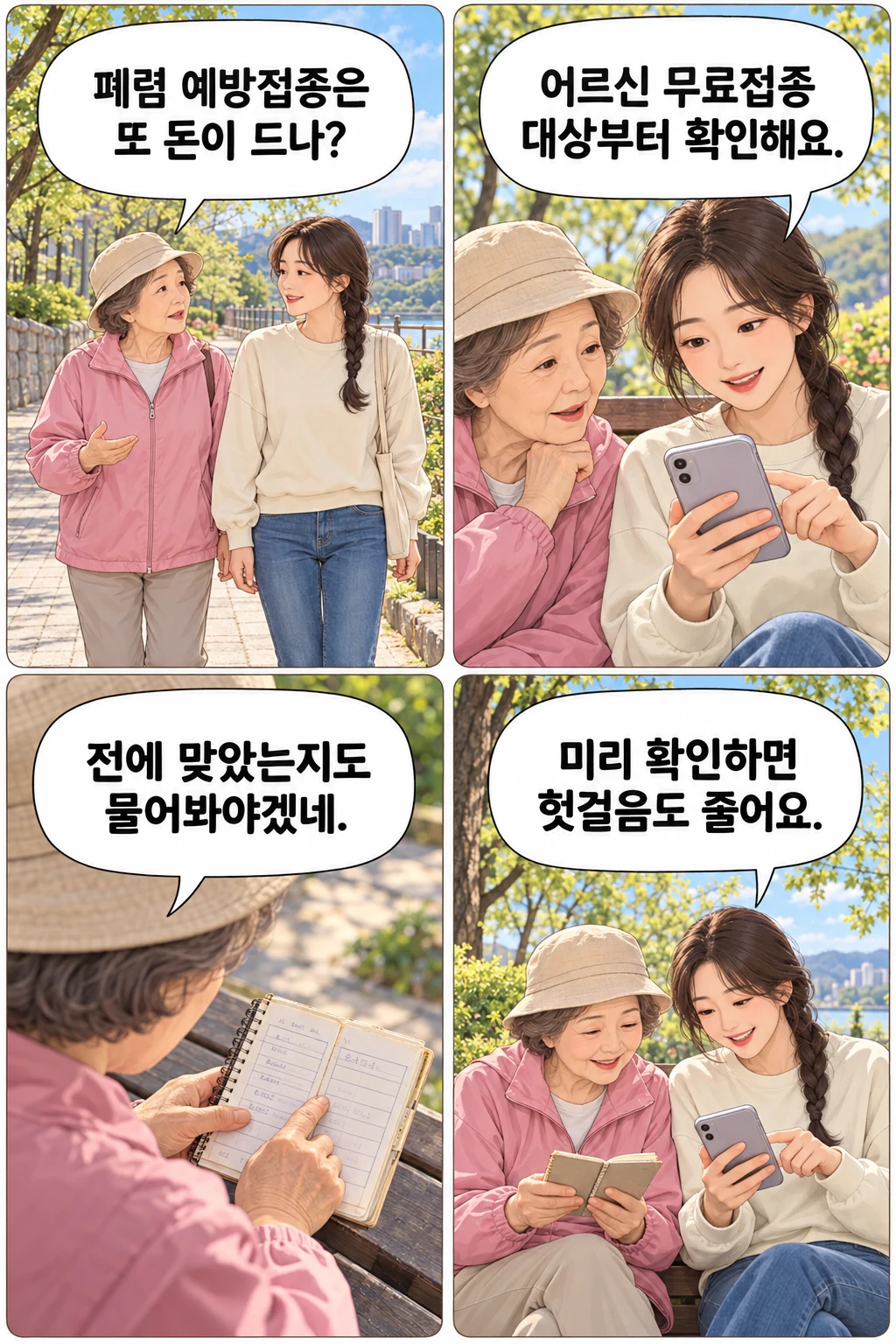 폐렴구균 접종 전에 나눠볼 이야기
